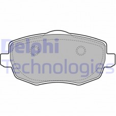 LP1934 DELPHI Комплект гальмівних колодок дисковий гальм