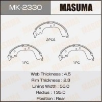 MK-2330 MASUMA Комплект гальмівних колодок
