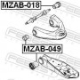 MZAB-049 FEBEST Підвіска важіль незалежної підвіски колеса