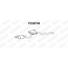 FD30749 VENEPORTE Предглушник вихлопних газів