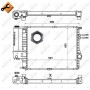 58247 NRF Радіатор охолодження двигуна