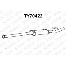 TY70422 VENEPORTE Предглушник вихлопних газів