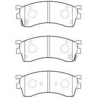 E1N026 AISIN Комплект гальмівних колодок дисковий гальм