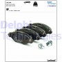 LP1699 DELPHI Комплект гальмівних колодок дисковий гальм
