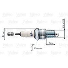 246857 VALEO Свічка запалювання