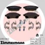22103.160.2 ZIMMERMANN КомплеК т гальмівних колодок, дискове гальмо