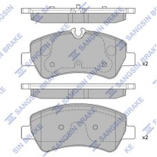 SP1884 Hi-Q Комплект гальмівних колодок дисковий гальм