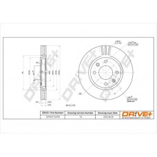 DP1010.11.0709 Dr!ve+ Гальмівний диск