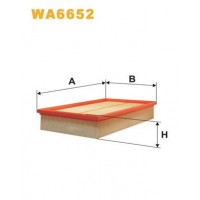 WA6652 WIX FILTERS Повітряний фільтр