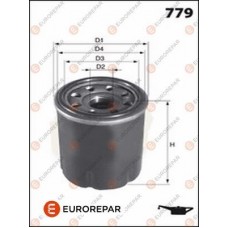 1637766680 EUROREPAR Масляний фільтр