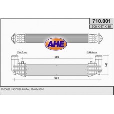 710.001 AHE Интеркулер