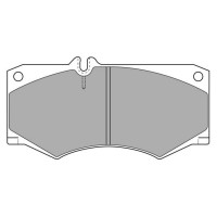 FBP-0315 FREMAX Комплект гальмівних колодок дисковий гальм