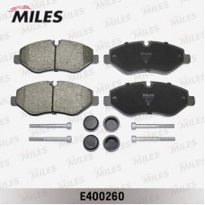 E400260 MILES Комплект гальмівних колодок дисковий гальм