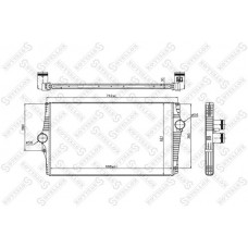 10-40179-SX STELLOX Интеркулер
