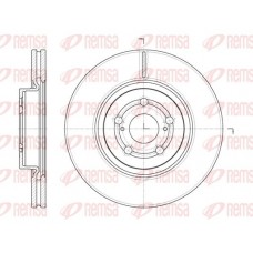 61092 10 KAWE Гальмівний диск