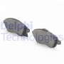 LP1676 DELPHI Комплект гальмівних колодок дисковий гальм