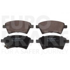 5502225218 EUROBRAKE Комплект гальмівних колодок дисковий гальм