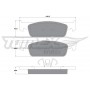 TX 16-94 TOMEX Brakes КомплеК т гальмівних колодок, дискове гальмо