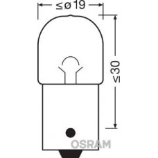 5007-02B OSRAM Лампа розжарювання, Ліхтар показника повороту