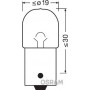 5007-02B OSRAM Лампа розжарювання, Ліхтар показника повороту