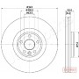 DI-L17C JAPANPARTS Гальмівний диск