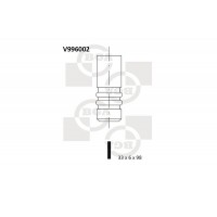 впускний клапан BGA V996002