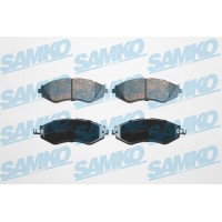 5SP729 SAMKO Комплект гальмівних колодок дисковий гальм