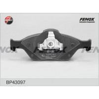BP43097 FENOX Комплект гальмівних колодок дисковий гальм