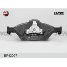 BP43097 FENOX Комплект гальмівних колодок дисковий гальм