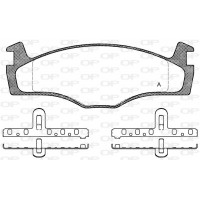 BPA0171.10 OPEN PARTS Комплект гальмівних колодок дисковий гальм