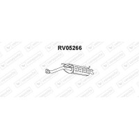RV05266 VENEPORTE Глушник вихлопних газів кінцевий