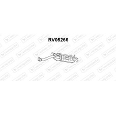RV05266 VENEPORTE Глушник вихлопних газів кінцевий