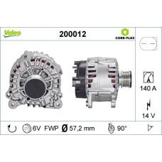 200012 VALEO Генератор