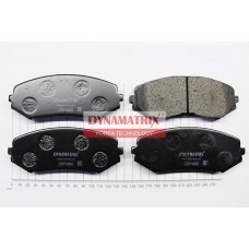 DBP4060 DYNAMATRIX Комплект гальмівних колодок дисковий гальм
