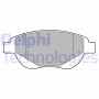 LP3638 DELPHI Комплект гальмівних колодок дисковий гальм