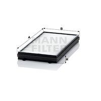 CU 3124-2 MANN-FILTER Фільтр повітря у внутрішньому просторі