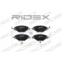 402B0206 RIDEX КомплеК т гальмівних колодок, дискове гальмо