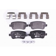 8DB 355 012-411 HELLA Комплект гальмівних колодок дисковий гальм