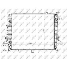 WG1723413 WILMINK GROUP Радіатор охолодження двигуна