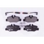8DB 355 010-661 HELLA Комплект гальмівних колодок дисковий гальм