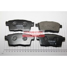 DBP4366 DYNAMATRIX Комплект гальмівних колодок дисковий гальм