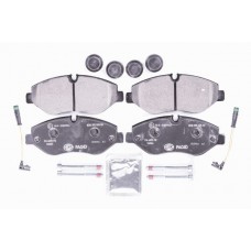 8DB 355 005-521 HELLA Комплект гальмівних колодок дисковий гальм
