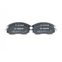 0 986 494 890 BOSCH Комплект гальмівних колодок дисковий гальм