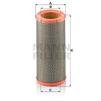 C 1184 MANN-FILTER Повітряний фільтр