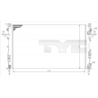 728-0049-R TYC Радіатор охолодження двигуна
