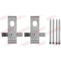 109-1634 QUICK BRAKE Комплектуючі колодки дискового гальма