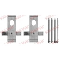 109-1634 QUICK BRAKE Комплектуючі колодки дискового гальма