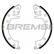 GF0811 BREMSI Комплект гальмівних колодок