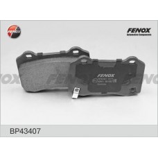 BP43407 FENOX Комплект гальмівних колодок дисковий гальм