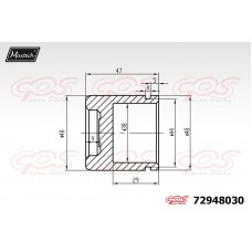 72948030 MAXTECH Поршень корпус скоби гальма